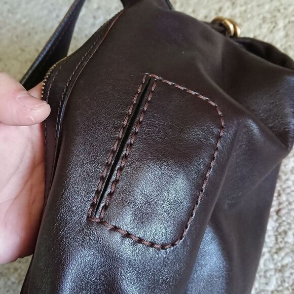 Tod's All Leather brown Hobo Bag - Picture 8 of 12